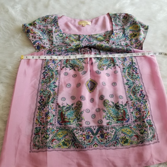 Moulinette Soeurs Lavender Silk Blouse - Picture 5 of 7